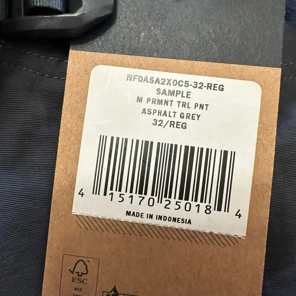 The North Face Paramount Trail Pants Asphalt Gray Hiking Trail Mens Size 32 NEW